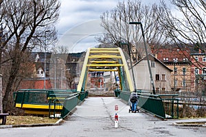 Bridge over the river Saale in Rudolstadt photo