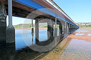 Bridge over the River Teign at Shaldon, Devon,