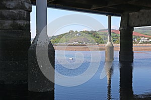 Bridge over the River Teign at Shaldon, Devon,