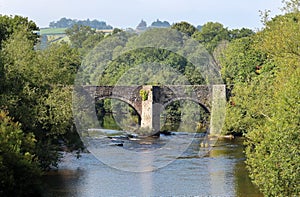 Bridge over the river Usk