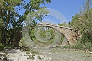 Bridge over the River Vero. XIII-XIV centuries photo