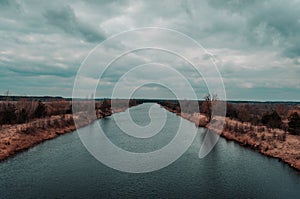 Bridge over the riverÃÅ½.  river