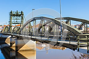 Bridge over Sado river. Alcacer do Sal, Portugal