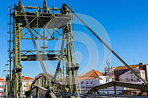 Bridge over Sado river. Alcacer do Sal, Portugal