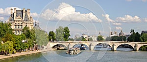 Bridge Over the Seine, Paris France