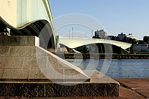 Bridge over the Seine in Rouen