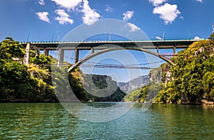 Bridge over the Sumidero Canyon - Chiapas, Mexico