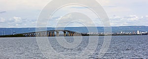 Bridge over the Tocantins River in Palmas Brazil photo