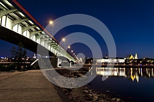 Bridge over the Vistula river