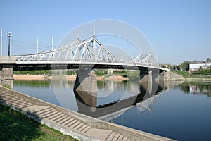 Bridge over Volga in Tver