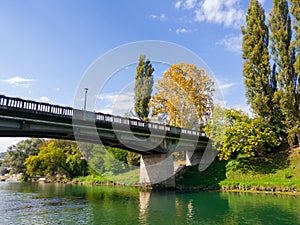 Bridge over Vrbas river in Banja Luka photo