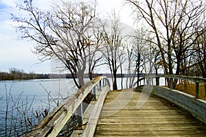 Bridge over water