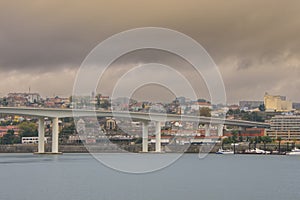 Bridge that overlooks the beautiful Douro River