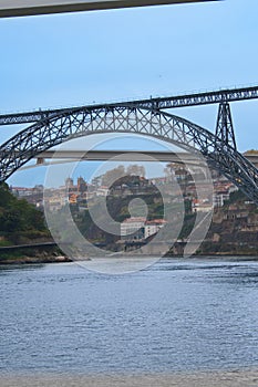 Bridge that overlooks the beautiful Douro River