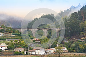 Bridge that overlooks the beautiful Douro River