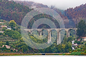 Bridge that overlooks the beautiful Douro River