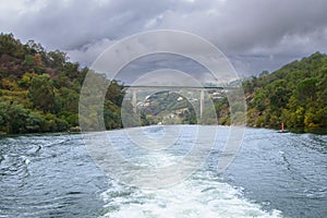 Bridge that overlooks the beautiful Douro River