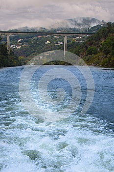 Bridge that overlooks the beautiful Douro River