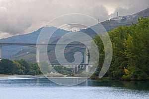 Bridge that overlooks the beautiful Douro River