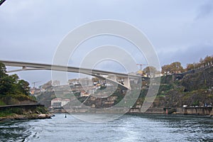 Bridge that overlooks the beautiful Douro River