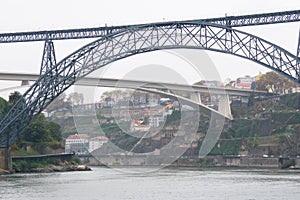 Bridge that overlooks the beautiful Douro River