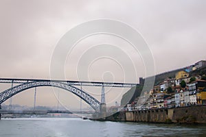 Bridge that overlooks the beautiful Douro River
