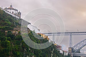 Bridge that overlooks the beautiful Douro River