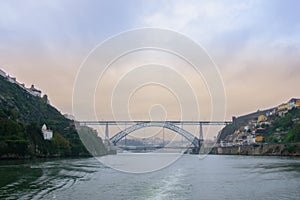 Bridge that overlooks the beautiful Douro River