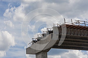 Bridge Overpass Under Construction In Metro Atlanta Area