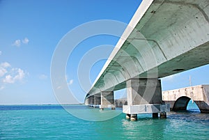 Bridge on Overseas Higway, Florida Keys photo