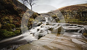 A bridge the Peak District, Derbyshire