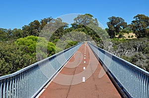 Bridge Perspective at Lake Coogee, Western Australia