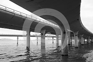 Bridge pier of yanwu bridge