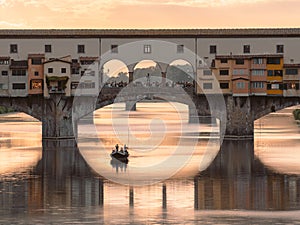 Bridge Ponte del Vecchio in Florence