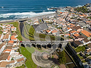 Bridge Ponte dos Oito Arcos, - Sao Miguel Island, Azores, Portugal photo