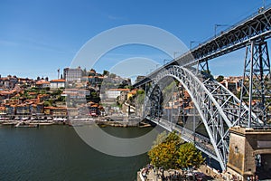 Bridge Ponte LuÃÂ­s I in Porto photo