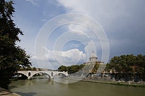 bridge Ponte Principe Amedeo Savoia Aosta in Rome