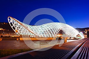 The bridge of Prace in Tbilisi