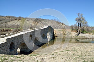 The bridge of Pramortsa in Kozani, Greece