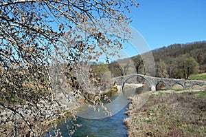 The bridge of Pramortsa in Kozani, Greece