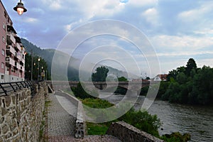 Bridge and promenades
