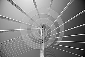 Bridge pylon geometry