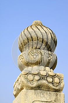 Bridge railings in ancient China