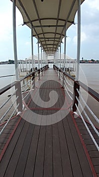 bridge by the river