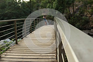 Bridge of a river in deep Portugal