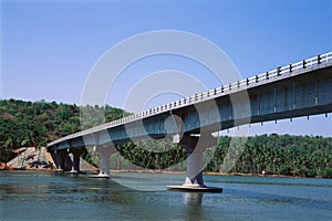 Bridge on river Karli, Malvan, Maharashtra, India