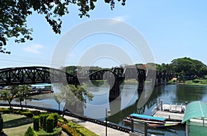 The bridge on the River Kwai-Kanchanaburi province, Thailand