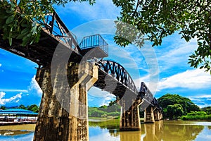 Bridge River Kwai Thailand .