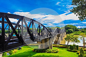 Bridge River Kwai Thailand .