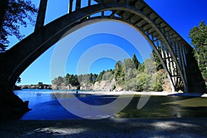 Bridge at Russian gulch state park